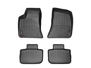 Weathertech® 44379-1-2 FloorLiner DigitalFit Black Front & Rear 300