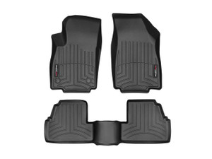 Weathertech® 44532-1-2 FloorLiner DigitalFit Black Front & Rear Encore
