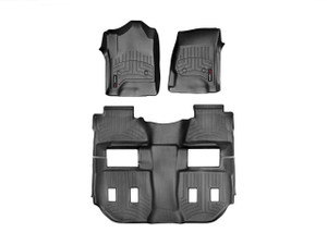 Weathertech 446071-447672 FloorLiner DigitalFit Black 1/2 Row Escalade ESV`