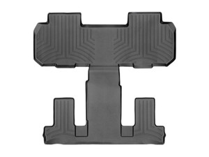 Weathertech FloorLiner DigitalFit Black Rear and Third Row 1 Piece | BHTJ 4412282