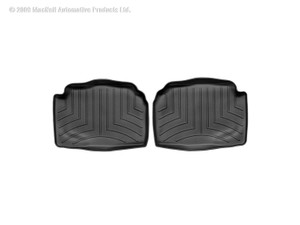 Weathertech FloorLiner DigitalFit Black Rear 2 Pieces | BHTJ 440972