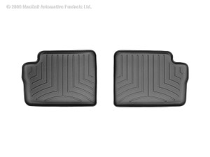 Weathertech FloorLiner DigitalFit Black Rear 2 Pieces | BHTJ 441092