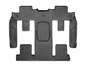 Weathertech FloorLiner DigitalFit Black Rear and Third Row 1 Piece | BHTJ 441114