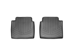 Weathertech FloorLiner DigitalFit Black Rear 2 Pieces | BHTJ 441442