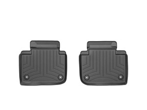Weathertech FloorLiner DigitalFit Black Rear 2 Pieces | BHTJ 444552