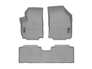 Weathertech® 461176-1-2 FloorLiner DigitalFit Gray 1st & 2nd Row Equinox