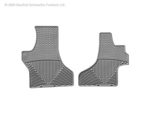 Weathertech All Weather Floor Mats Gray Front | BHTJ W51GR