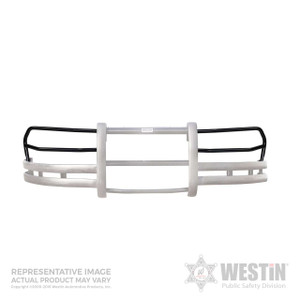 Westin 36-2015W Wing Wrap Elite Black Ford Police Interceptor Sedan