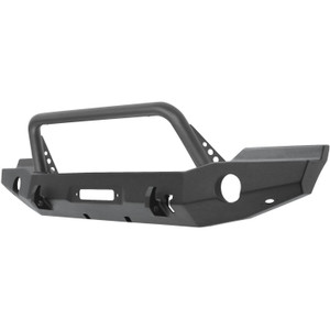 Westin WJ2 Full Width Front Bumper. w/Bull Bar. Steel. Textured Black. | BCTC 59-80045