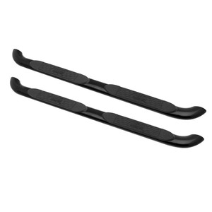 Westin Platinum 4 Oval Nerf Step Bars. Black. Steel. Mount Kit Included. Rocker Mount. | BCTC 21-3615