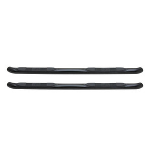 Westin E-Series 3 Round Nerf Step Bars. Dual Step Pad. Black. Steel. Mount Kit Included. | BCTC 23-3155