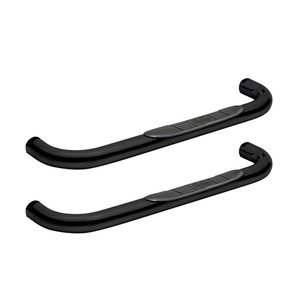 Westin Signature 3 Round Step Bar. Extended Step. Black. Steel. Mount Kit Included. | BCTC 25-0625