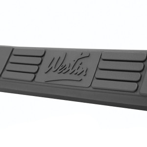 Westin Signature 3 Round Step Bar. Dual Step Pad. Black. Steel. Mount Kit Included. Rocker Mount. For King Cab. | BCTC 25-2735