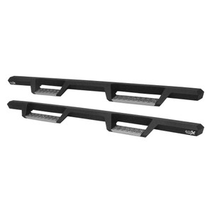 Westin HDX Stainless Drop Nerf Step Bars. Textured Black Powder Coated Steel. Mount Kit Included. For Double Cab. | BCTC 56-127752