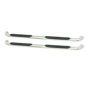 Westin Platinum 4 Oval Nerf Step Bars. Polished Stainless Steel. Mount Kit Included. Body Mount. | BCTC 21-1950