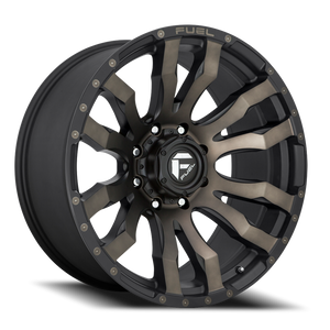 Fuel D674 Blitz Wheel 18x9 8x165.1 Matte Black Machined With Double Dark Tint -12mm - FREE T-SHIRT INCLUDED! | D67418908245
