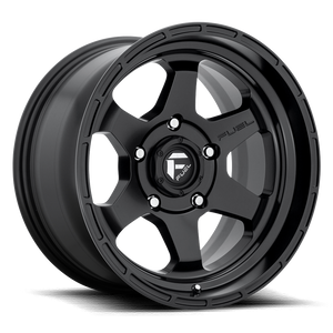 Fuel D664 Shok Wheel 17x10 5x127 Matte Black -18mm - FREE T-SHIRT INCLUDED! | D66417007547