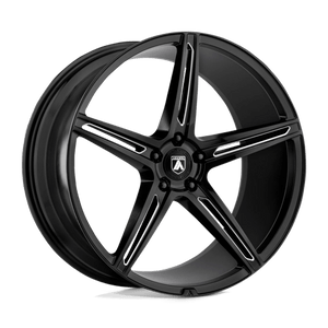 Asanti Alpha 5 ABL22 Wheel 20x10.5 Gloss Black Milled - Custom Bolt Pattern & Offset 20-37mm | ABL22-20050020BK