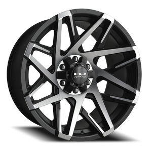 Hd Offroad Canyon Wheel 20x10 6x135 & 6x139.7 Satin Black Machined -25mm | CY201066-25SBM