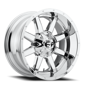 Fuel D536 Maverick Wheel 20x10 8x165.1 Chrome -18mm - FREE T-SHIRT INCLUDED! | D53620008247