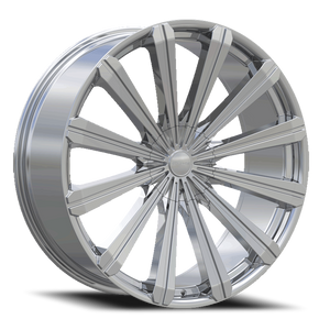 DOORBUSTER PRICING! - Elure 30 Wheel 20x8.5 5x114.3 & 5x120 Chrome 35mm | ELR030-2813C