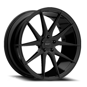 DOORBUSTER PRICING! - Ravetti M11 Wheel 20x8.5 5x114.3 Gloss Black 38mm - FREE T-SHIRT INCLUDED! | RAV-M11-2865B