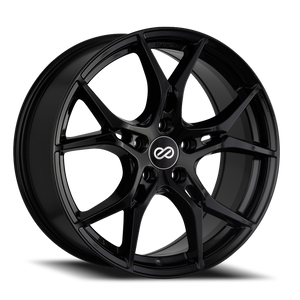 Enkei Vulcan Wheel 17x7.5 5x114.3 Gloss Black 38mm | 517-775-6538BK