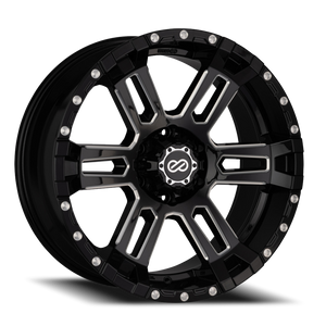 Enkei Commander Wheel 20x9 5x150 Black Machined 25mm | 519-290-5825BKM