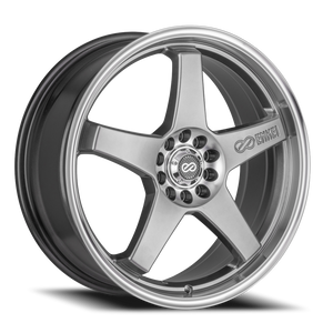 Enkei Ev5 Wheel 17x7 4x100 & 4x114.3 Hyper Black 45mm | 446-770-0145HB