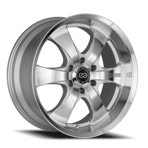 Enkei M6 Wheel 17x8 5x127 Silver Machined 10mm | 482-780-7310MF