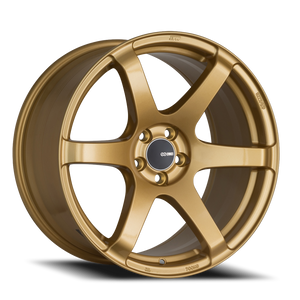 Enkei T6S Wheel 17x8 5x100 Gold 45mm | 485-780-8045GG