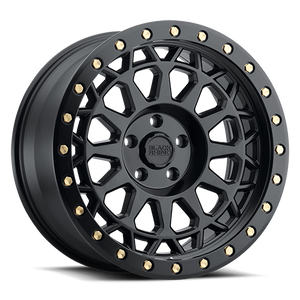 Black Rhino Primm Wheel 20x9.5 5x127 Matte Black w/ Brass Bolts -18mm | 2095PRM-85127M71
