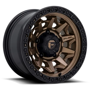 Fuel D696 Covert Wheel 17x9 5x150 Matte Bronze With Black Ring 1mm - FREE T-SHIRT INCLUDED! | D69617905650