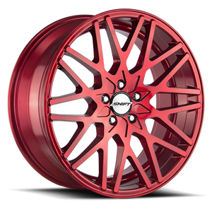 DOORBUSTER PRICING! - Shift H32 Formula Wheel 18x8 5x114.3 Candy Red 35mm - FREE T-SHIRT INCLUDED! | H32851435R