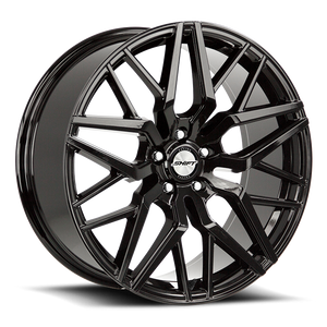 DOORBUSTER PRICING! - Shift H33 Spring Wheel 18x8 5x112 Gloss Black 35mm - FREE T-SHIRT INCLUDED! | H33851235GB