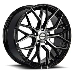 DOORBUSTER PRICING! - Shift H33 Spring Wheel 18x8 5x114.3 Gloss Black Machined 35mm - FREE T-SHIRT INCLUDED! | H33851435GBM