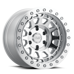 Black Rhino Primm Wheel 20x9.5 8x165.1 Silver w/ Mirror Face & Machined Ring 0mm | 2095PRM008165S22