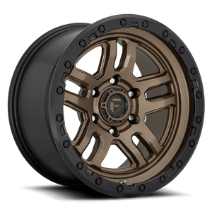 Fuel D702 Ammo Wheel 17x9 6x139.7 Matte Bronze With Black Ring 1mm - FREE T-SHIRT INCLUDED! | D70217908450