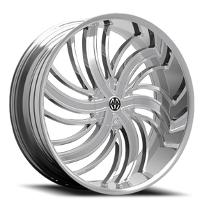 DOORBUSTER PRICING! - Massiv 924 Wheel 26x9.5 6x135 & 6x139.7 Chrome 30mm - MINIMUM PURCHASE OF 4 WHEELS - FREE T-SHIRT INCLUDED! | MAS924-26930C