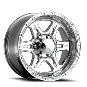 DOORBUSTER PRICING! - Raceline 886 Renegade Wheel 16x8 6x139.7 Polished 0mm - FREE T-SHIRT INCLUDED! | 886-68060