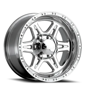 DOORBUSTER PRICING! - Raceline 886 Renegade Wheel 17x9 6x135 Polished 6mm - FREE T-SHIRT INCLUDED! | 886-79065