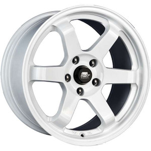 MST Wheels® MT01 Wheels Rims 18x9.5 5x4.5 (5x114.3) Glossy White  | 01-89565-35-WHT