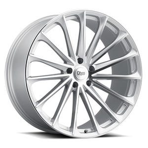 Ohm Proton Wheel 22x11 5x120 Silver w/ Mirror Face 30mm | 2211PTN305120S64