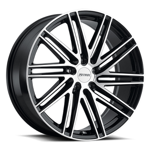 Petrol P1C Wheel 20x8.5 5x120 Gloss Black w/ Machined Face 35mm | 2085P1C355120F76