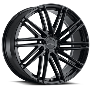 Petrol P1C Wheel 19x8 5x120 Gloss Black 35mm | 1980P1C355120B76