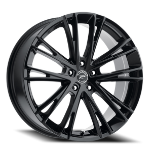 Platinum 458Bk Prophecy Wheel 18x8 5x114.3 Gloss Black 40mm | 458-8866BK+40