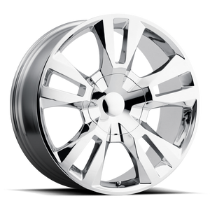 Performance Replicas Pr188 Wheel 24x10 6x139.7 Chrome 31mm - MINIMUM PURCHASE OF 4 WHEELS | 188C-2415831