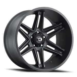 Vision Razor 363 Wheel 22x12 8x180 Satin Black -51mm | 363-22287SB-51