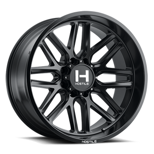 Hostile Vulcan Wheel 24x14 8x165.1 Asphalt -76mm - MINIMUM PURCHASE OF 4 WHEELS | H120-2414816545BB