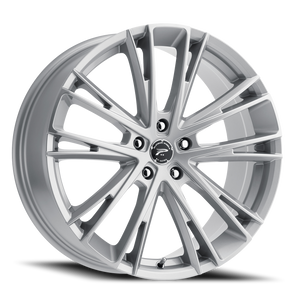 Platinum 458S Prophecy Wheel 20x8.5 5x120 Gloss Silver w/ Clear Coat 40mm | 458-2812S+40